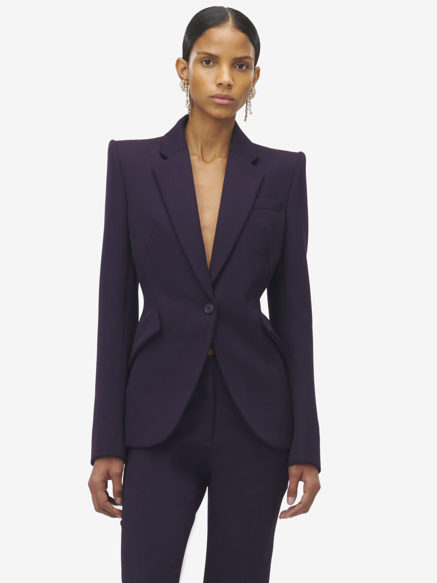 ALEXANDER MCQUEEN - Single-breasted Jacket - Item 847014QJAAC5144
